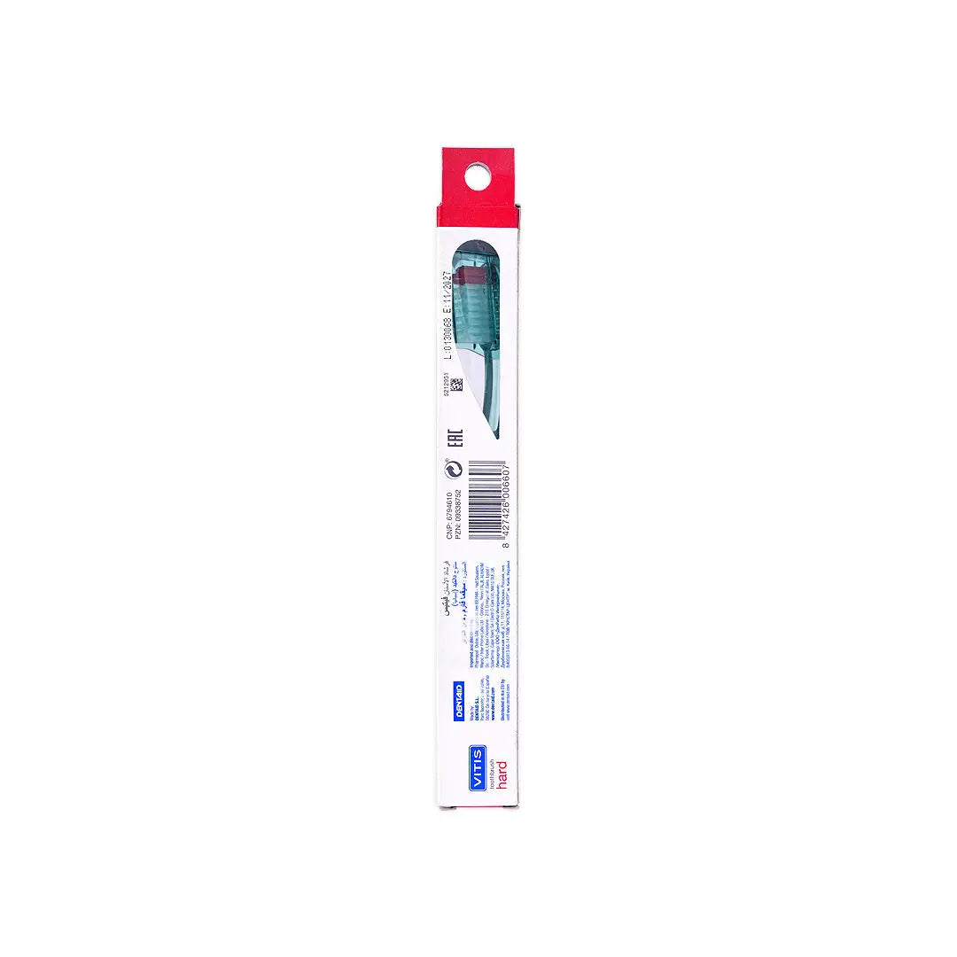 vitis hard toothbrush