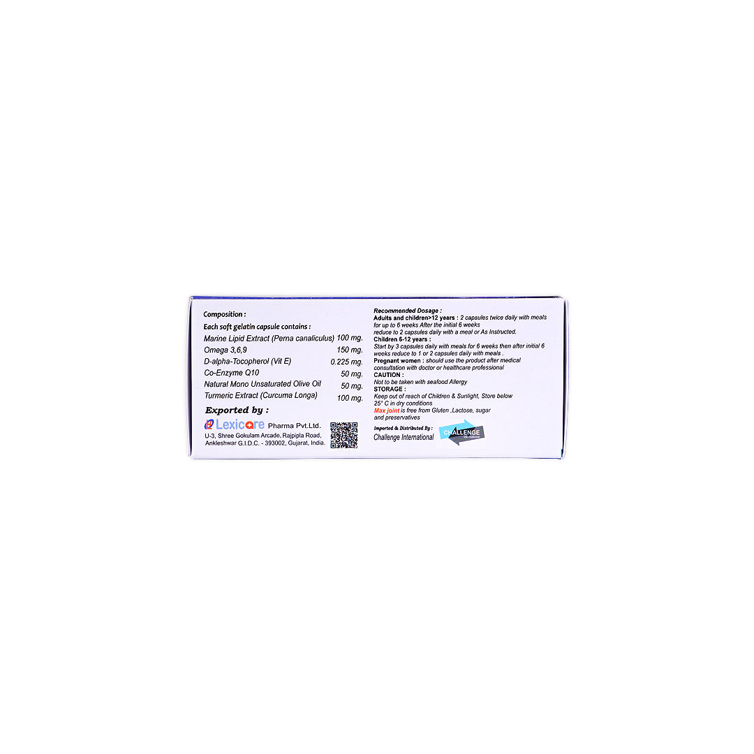 Max Joint 60 Softgel Capsules