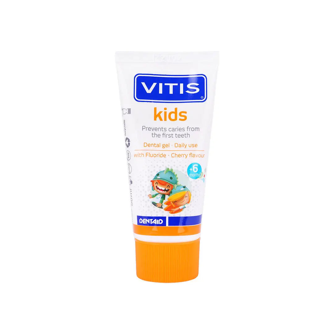 Vitis Kids Dental Gel - Cherry 50ML