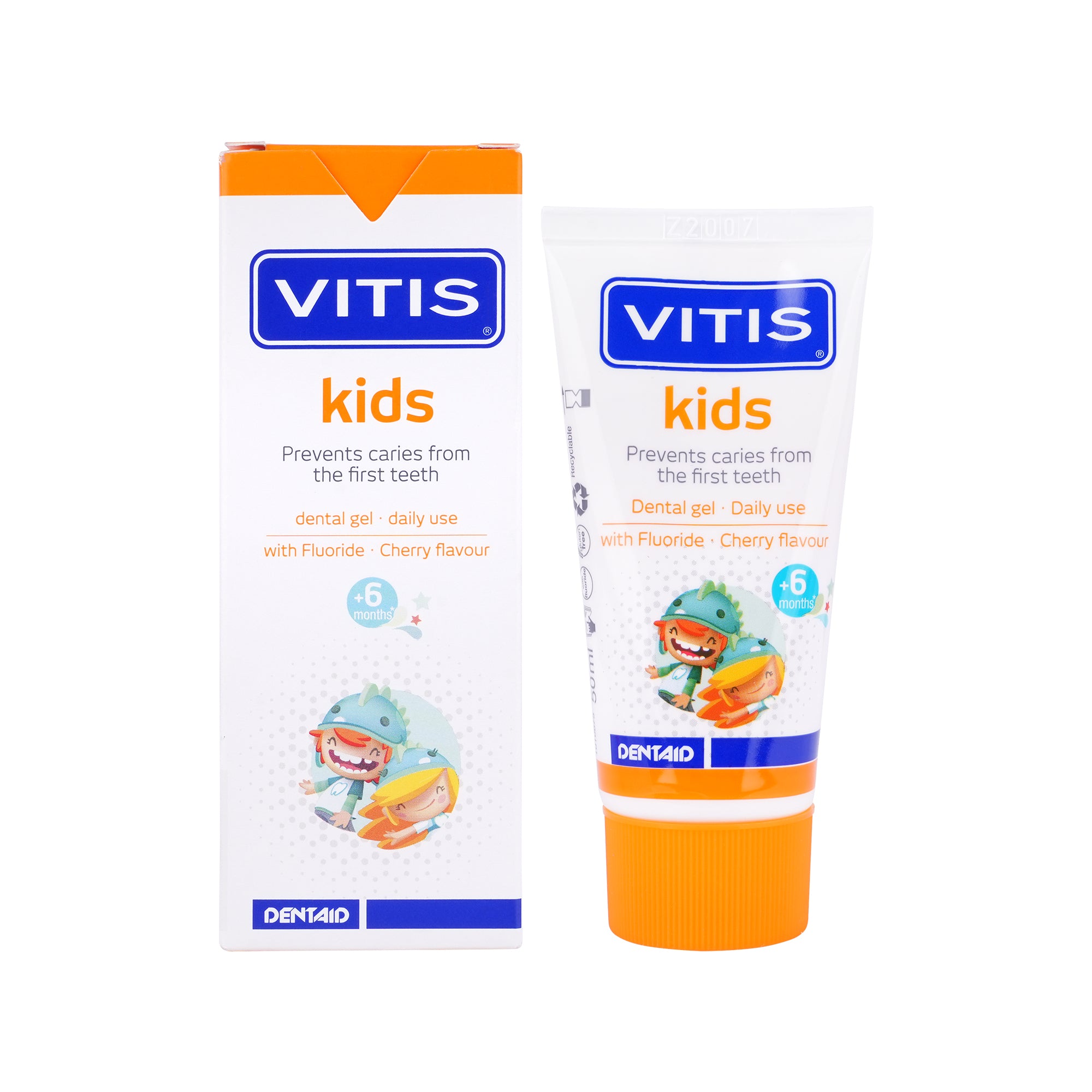 50995-Vitis Kids Dental Gel - Cherry 50ML