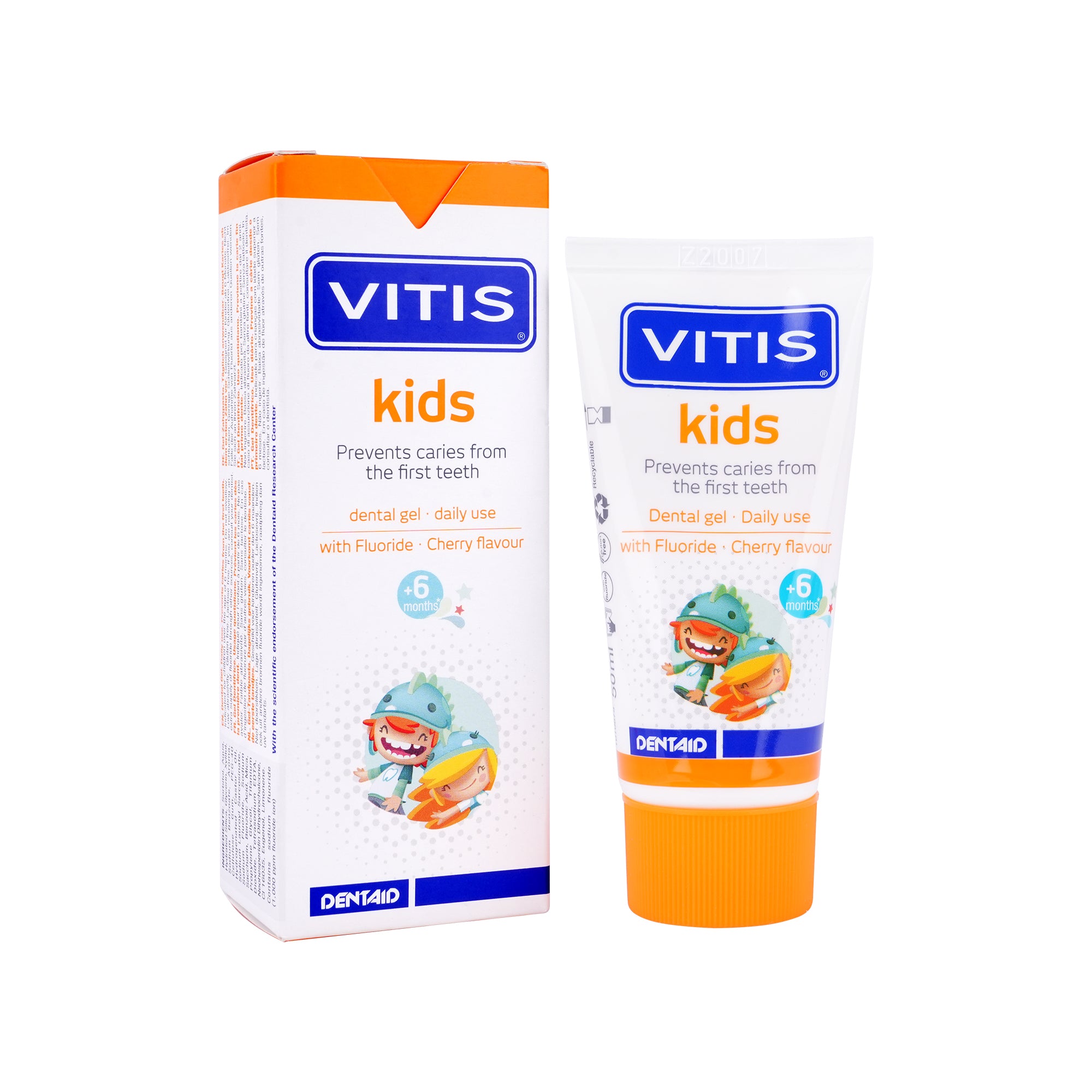 50995-Vitis Kids Dental Gel - Cherry 50ML +1