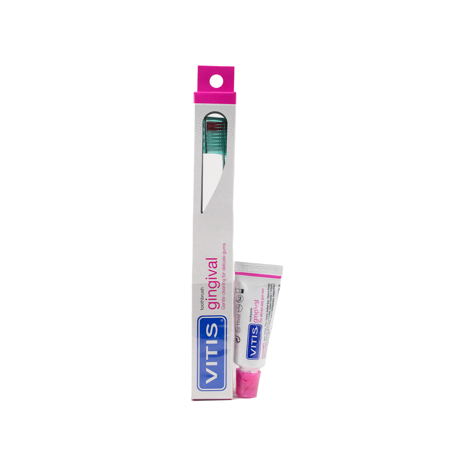 Vitis Gingival Toothbrush + Toothpaste 15Ml