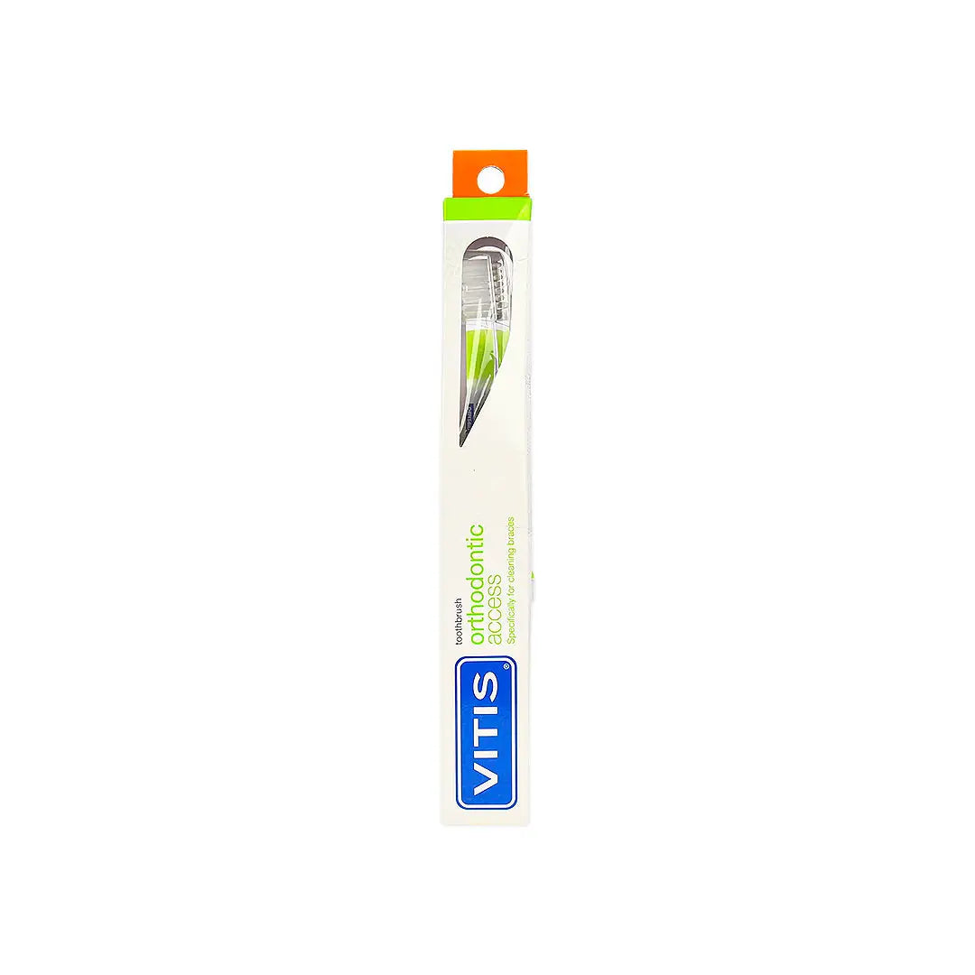 51000-Vitis Orthodonitic Access Toothbrush+Toothpaste 15Ml