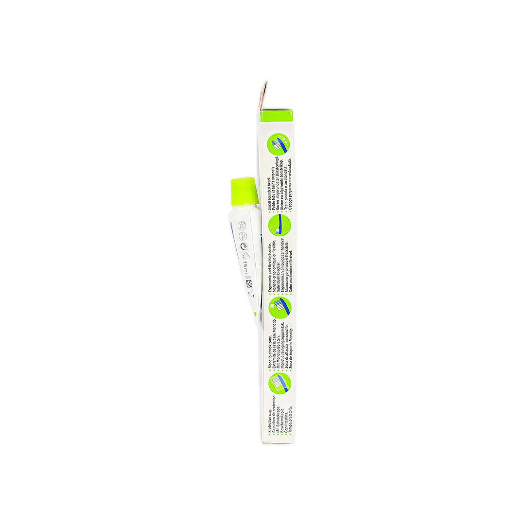 51000-Vitis Orthodonitic Access Toothbrush+Toothpaste 15Ml +2