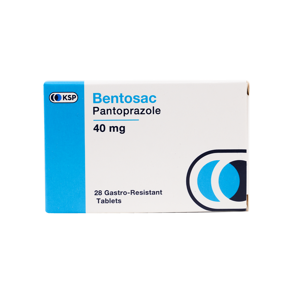 Bentosac Pantoprazole 40Mg 28 Tablets