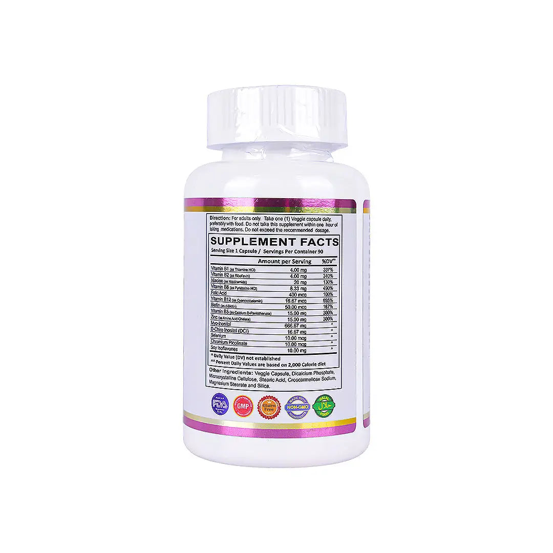 51008-Energy Planet Female Fertility 90 Veg Capsules +2