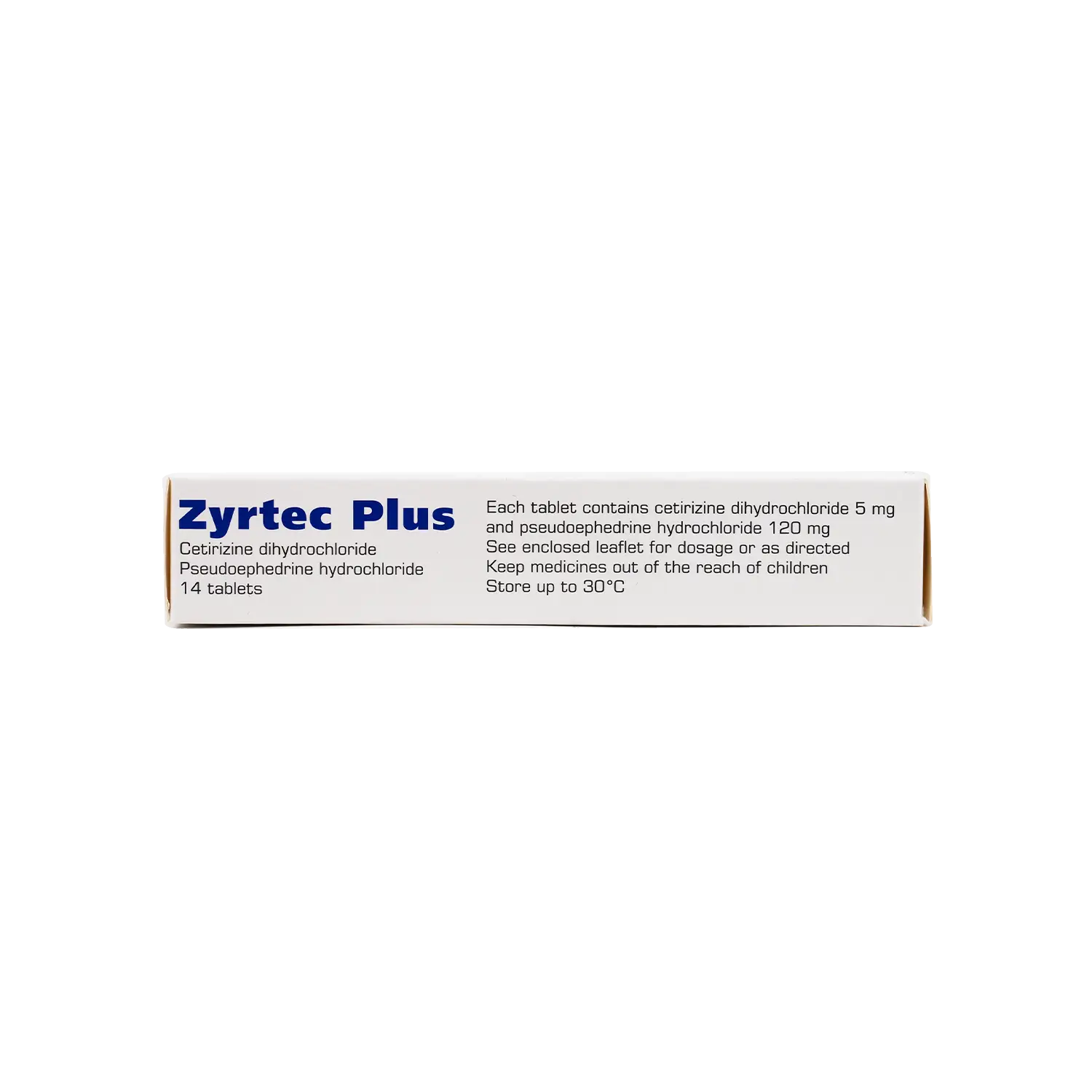 Zyrtec Plus 14 Tablets