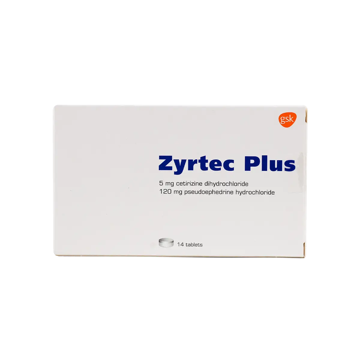 Zyrtec Plus 14 Tablets