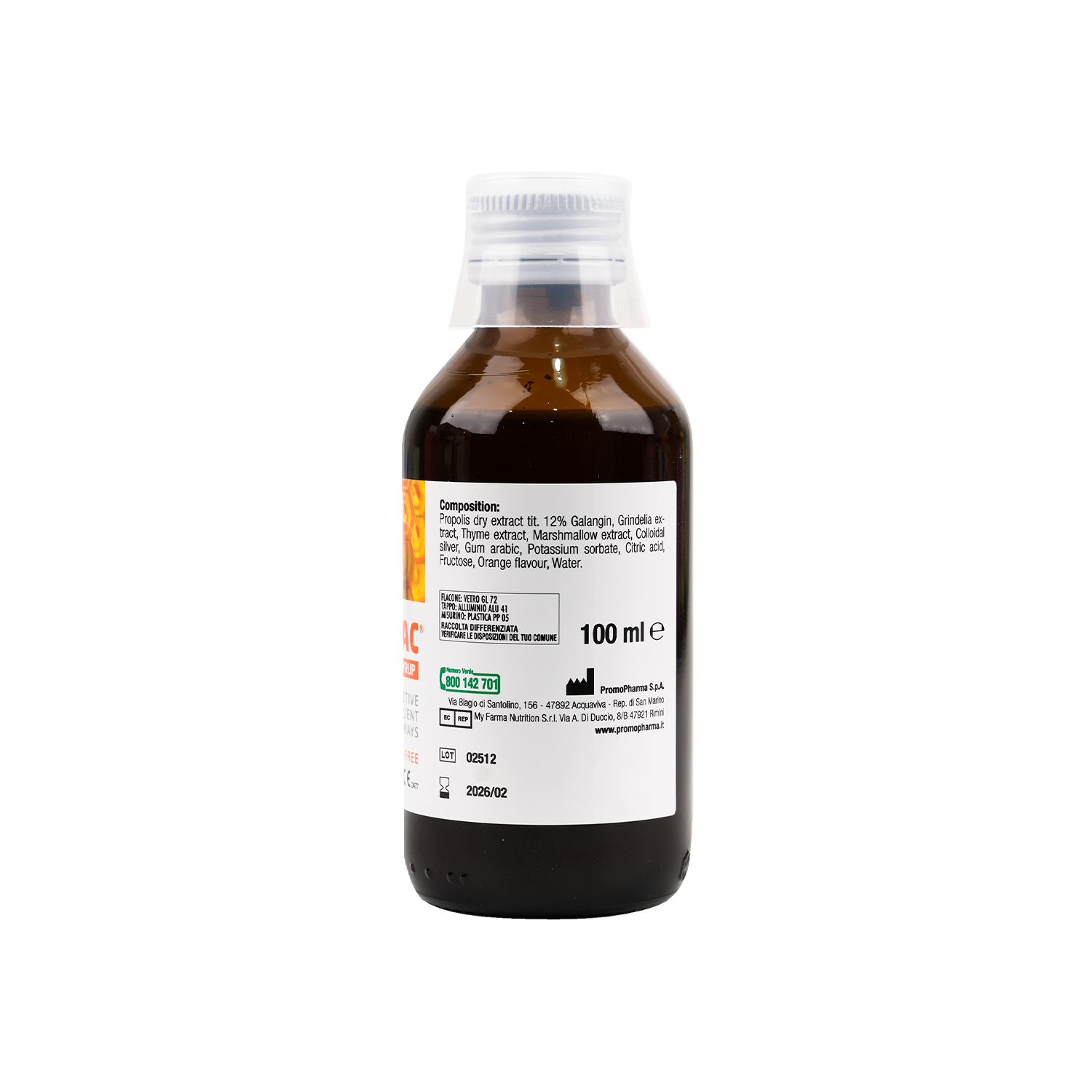 Propolac Cough Syrup 100Ml