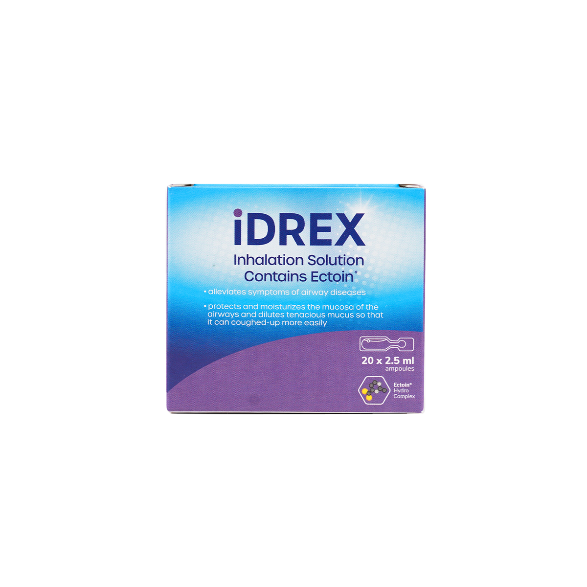 Idrex Inhalation Solution Contains Ection 20 X 2.5ml