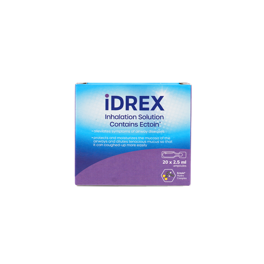 Idrex Inhalation Solution Contains Ection 20 X 2.5ml