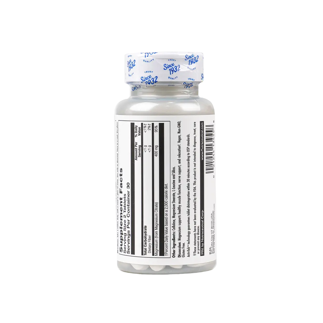 51027-KAL Magnesium Citrate 400 60Tablets +1