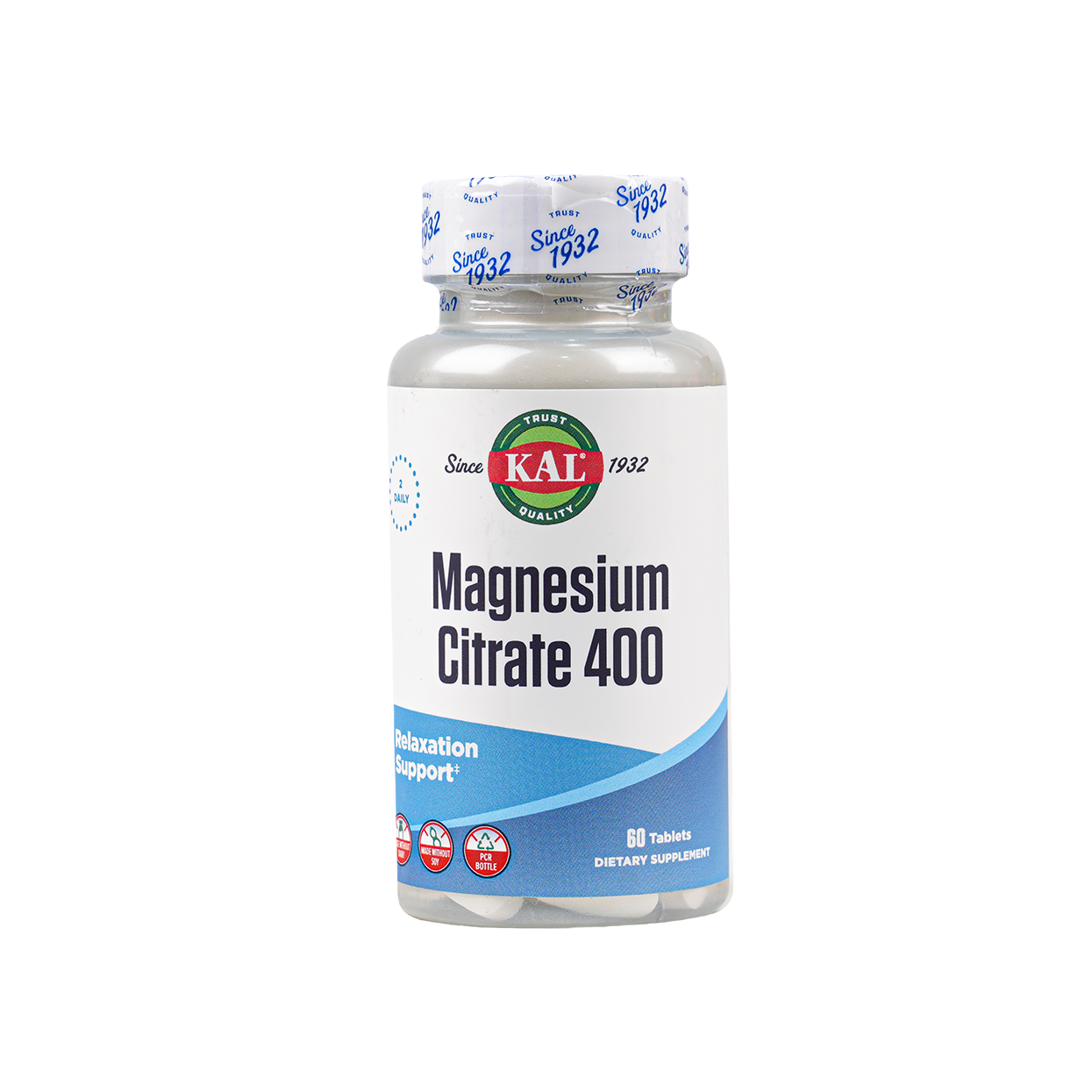 Kal Magnesium Citrate 400 60Tablets