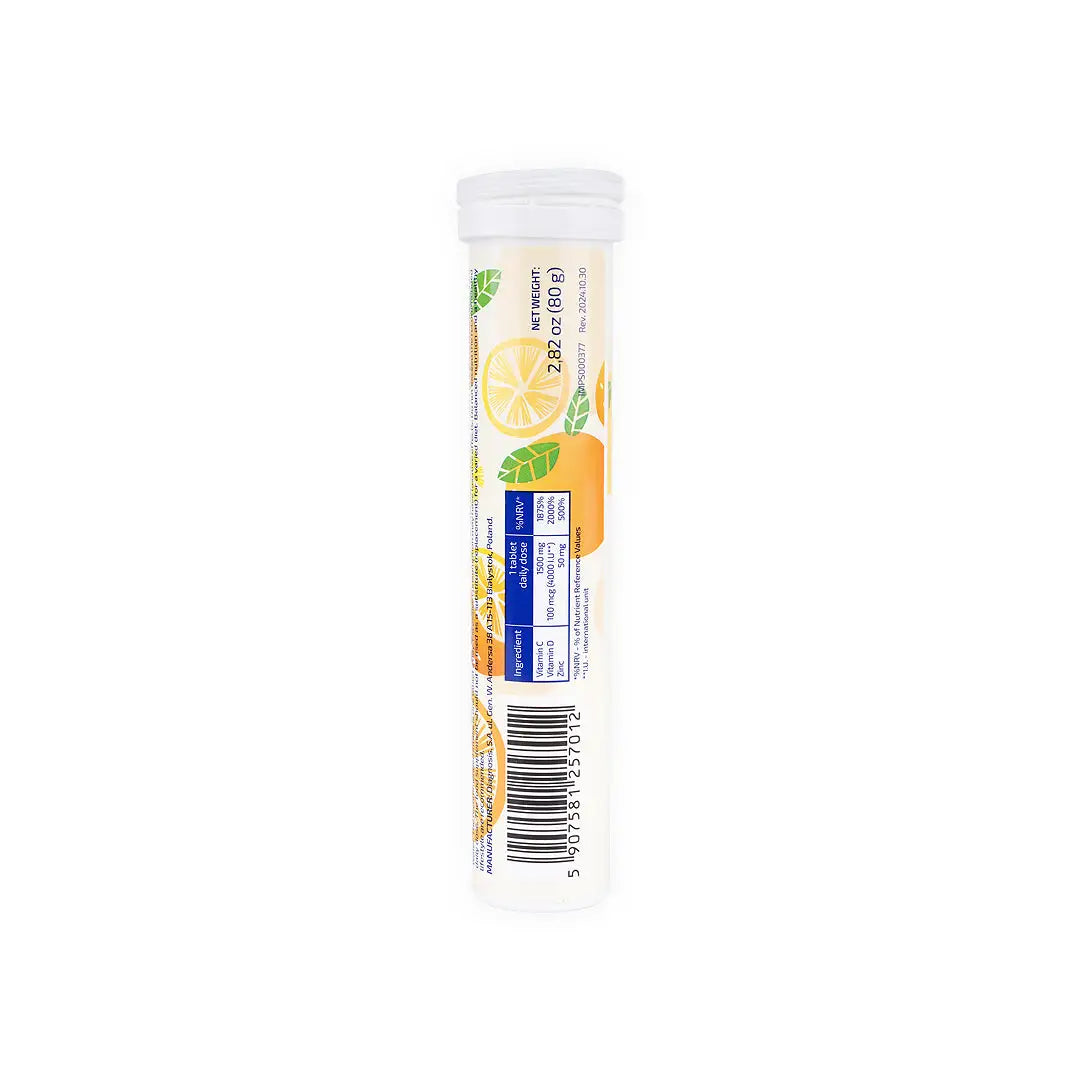 Novaclear Vit-D3 & Vit-C+Zinc Forte Plus 20 Tablets-Orange