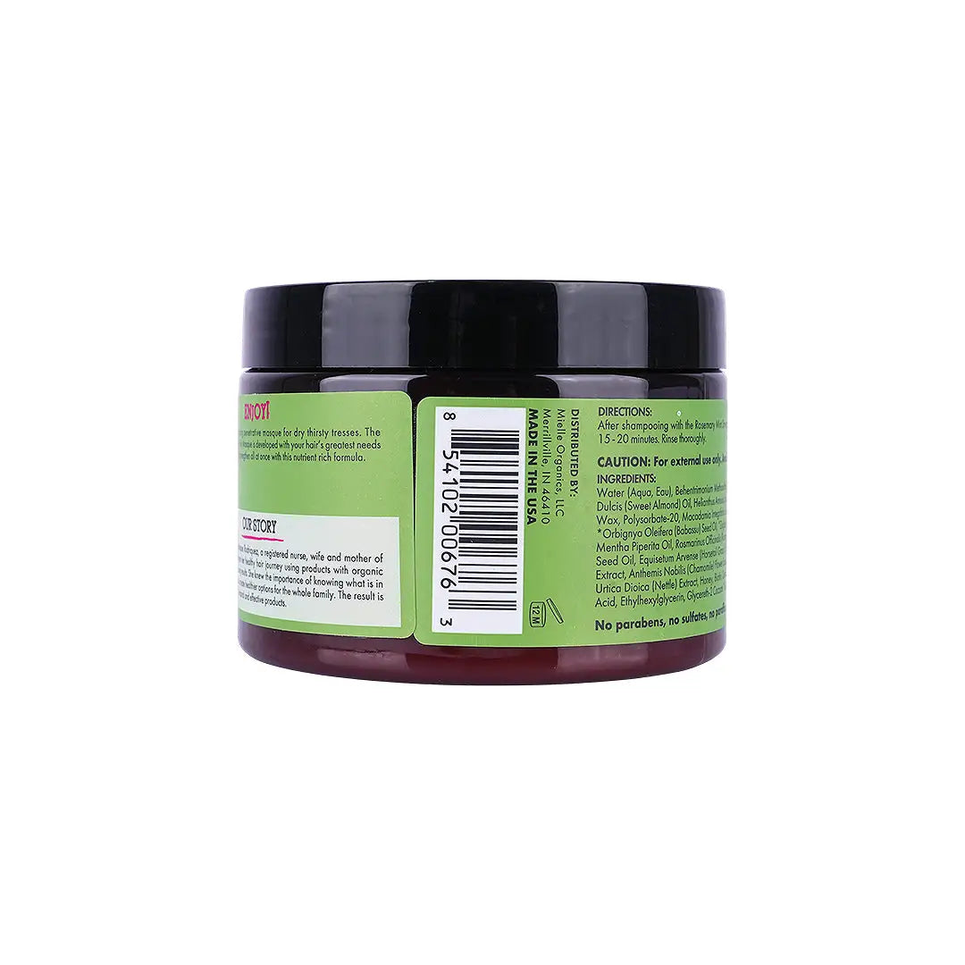 51030-Mielle Rosemary Mint Strengthening Hair Mask 340GM +1