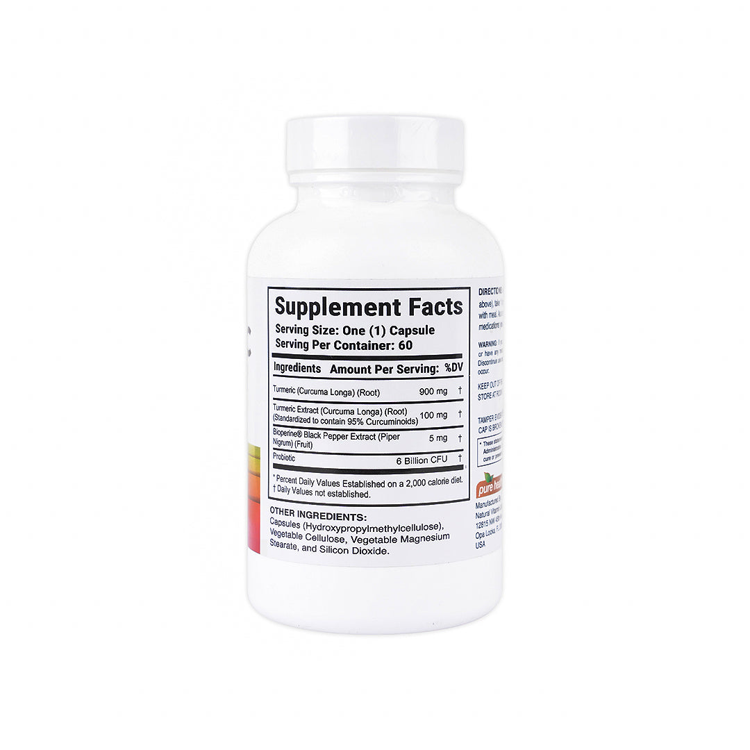 Pure Health Turmeric Curcumin 1000 60 Veg Capsules
