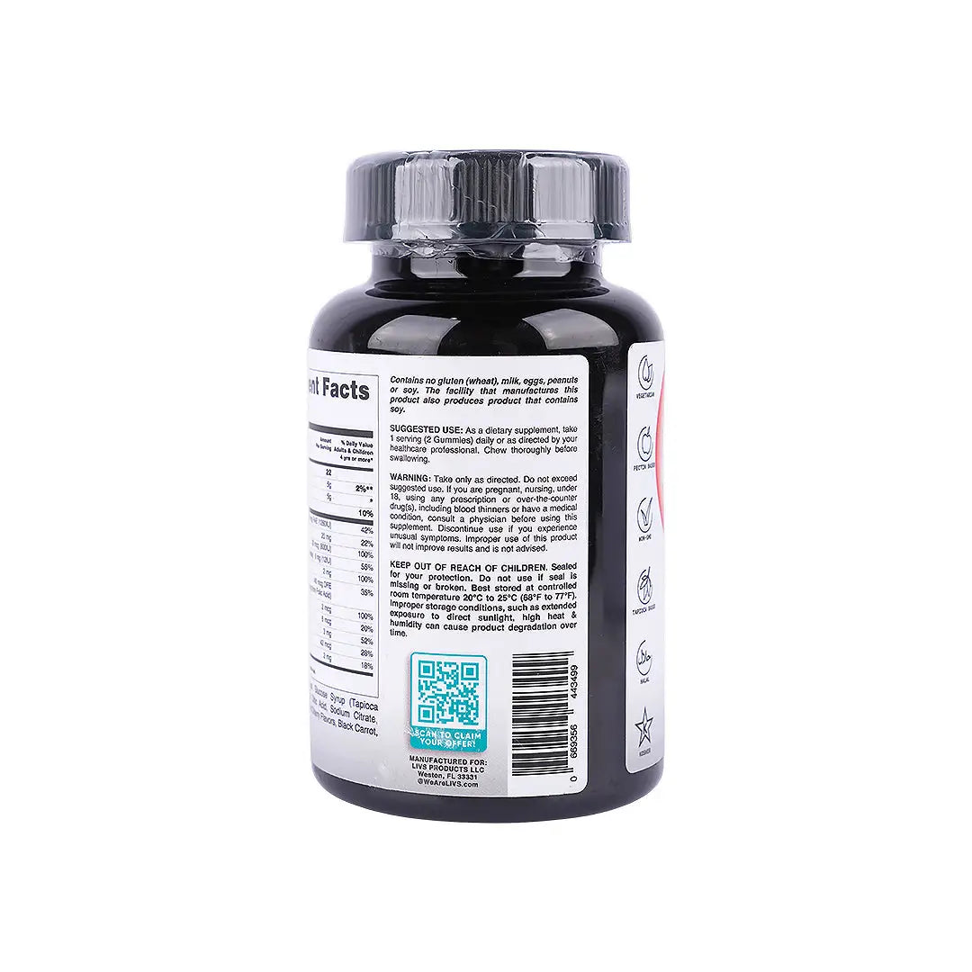 Livs Children's Multivitamin 50 Gummies