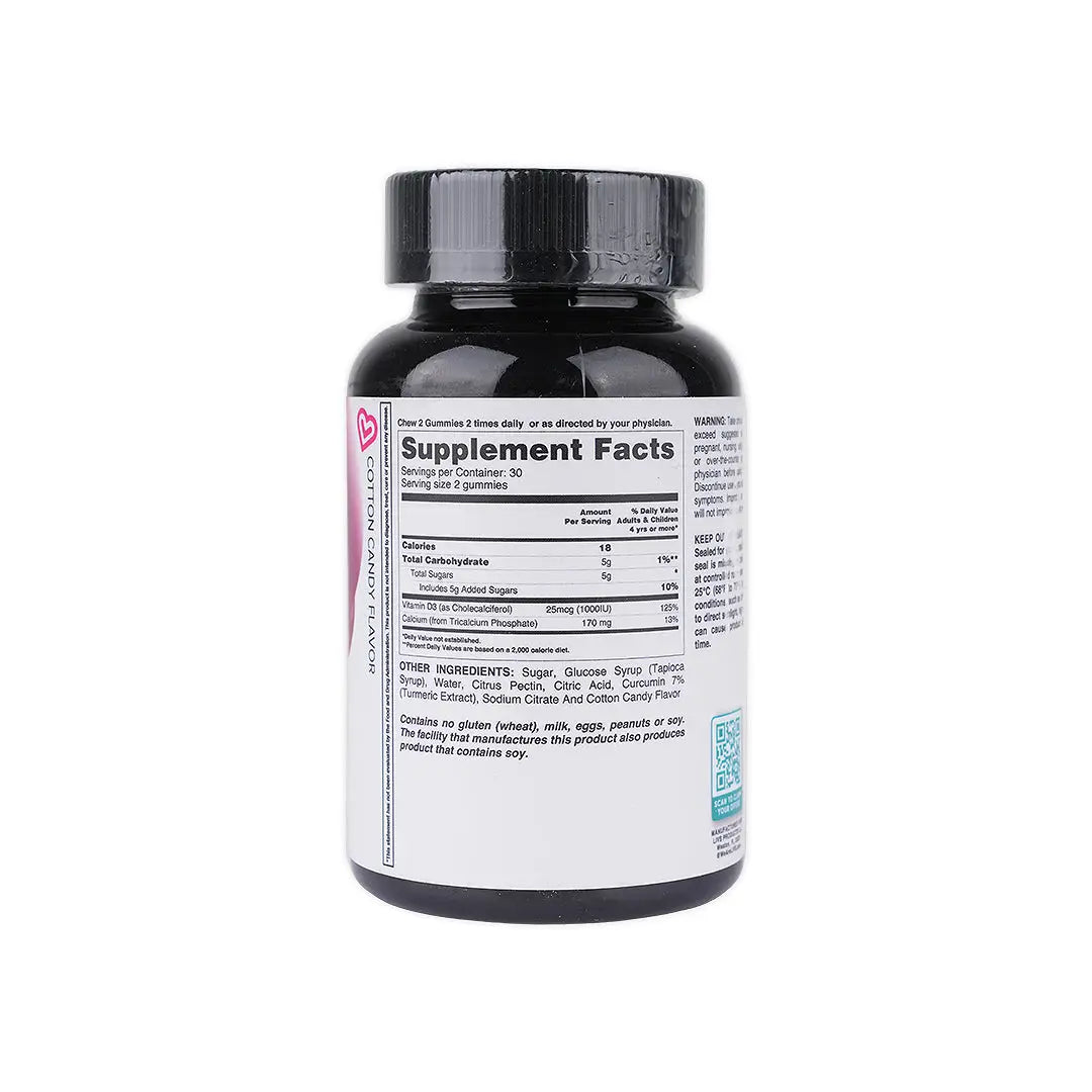 Livs Calcium+ Vitamin D 60 Gummies