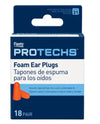 Flents Protechs Foam Ear Plugs 18Pair-400584