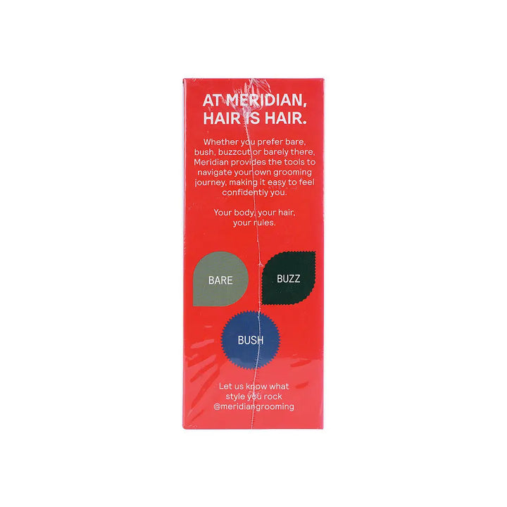 51056-Meridian Body Hair Trimmer-Onyx +3