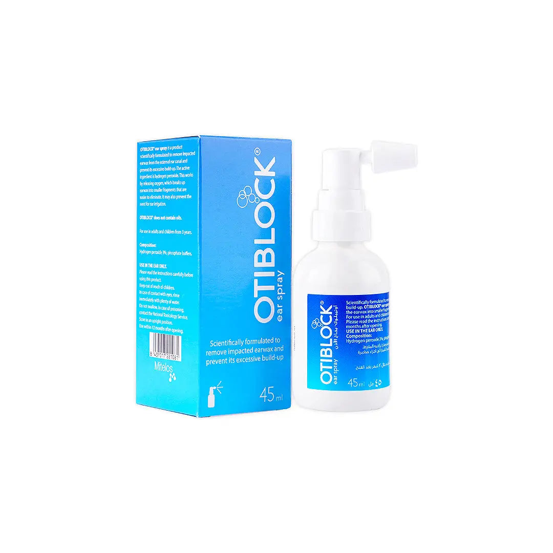 Otiblock Ear Spray 45ML +2