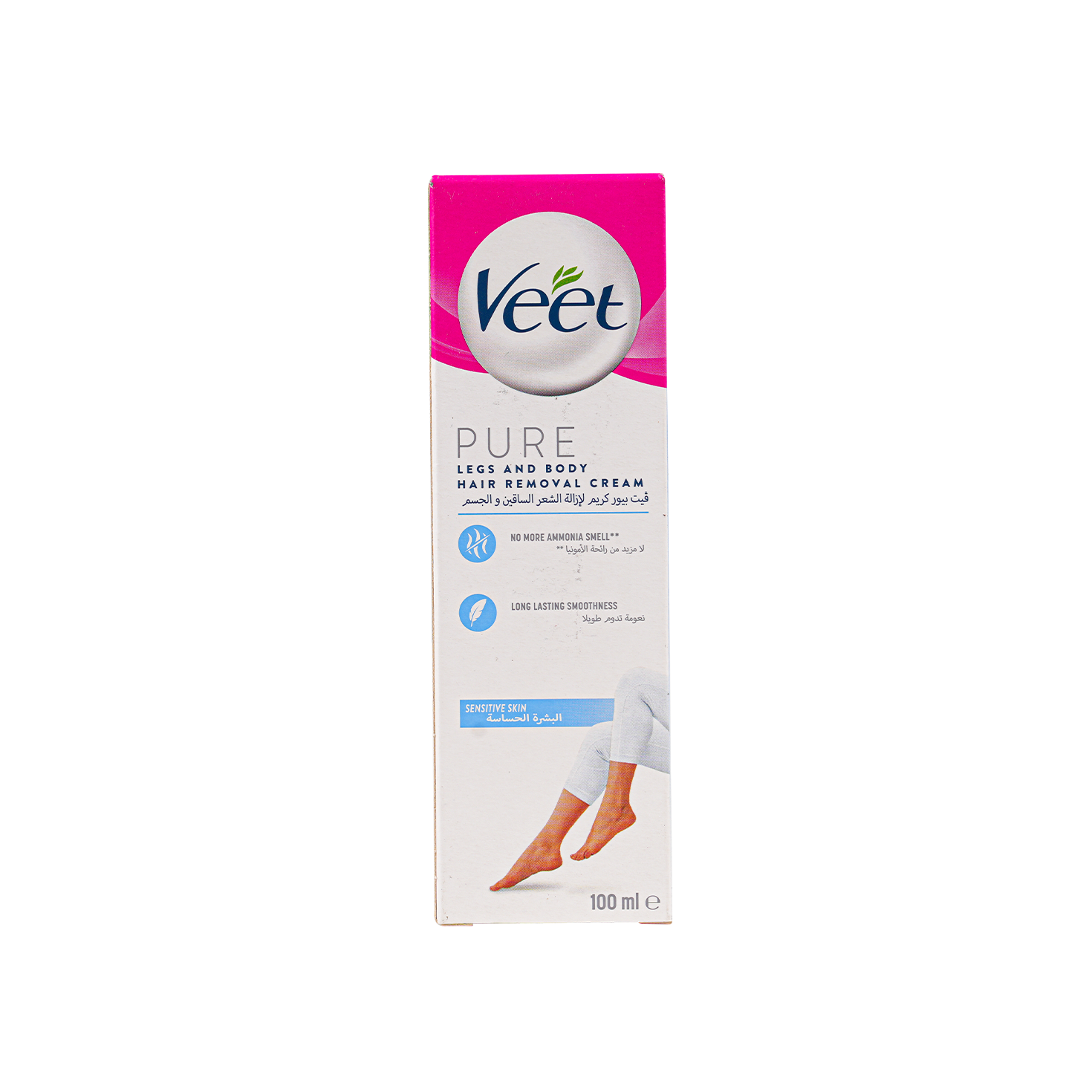 Veet Pure Legs & Body Hair And Removal Cream 100ML