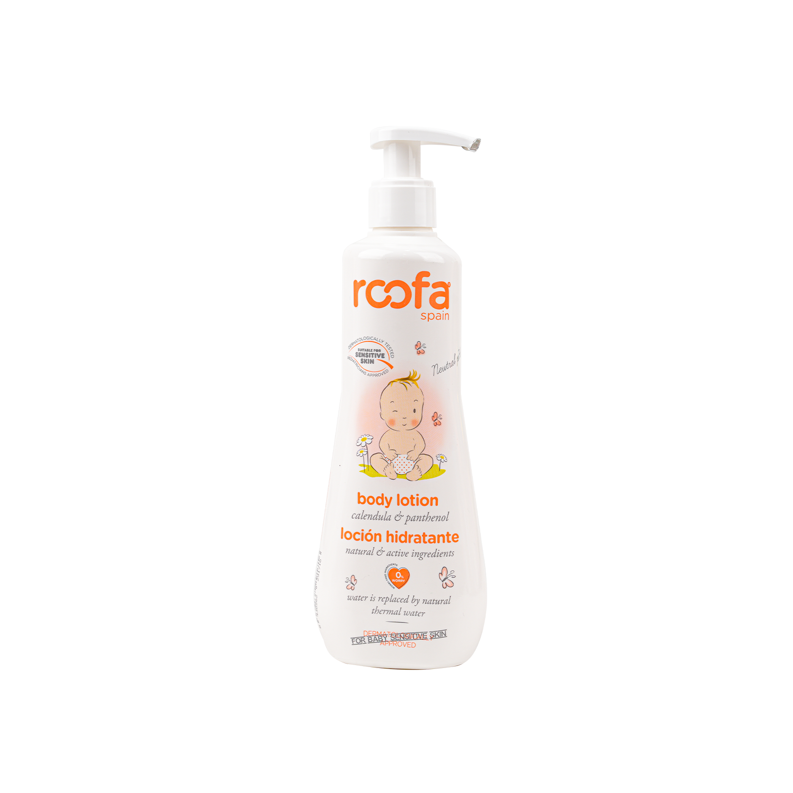 Roofa Calendula & Panthenol Body Lotion 300ml