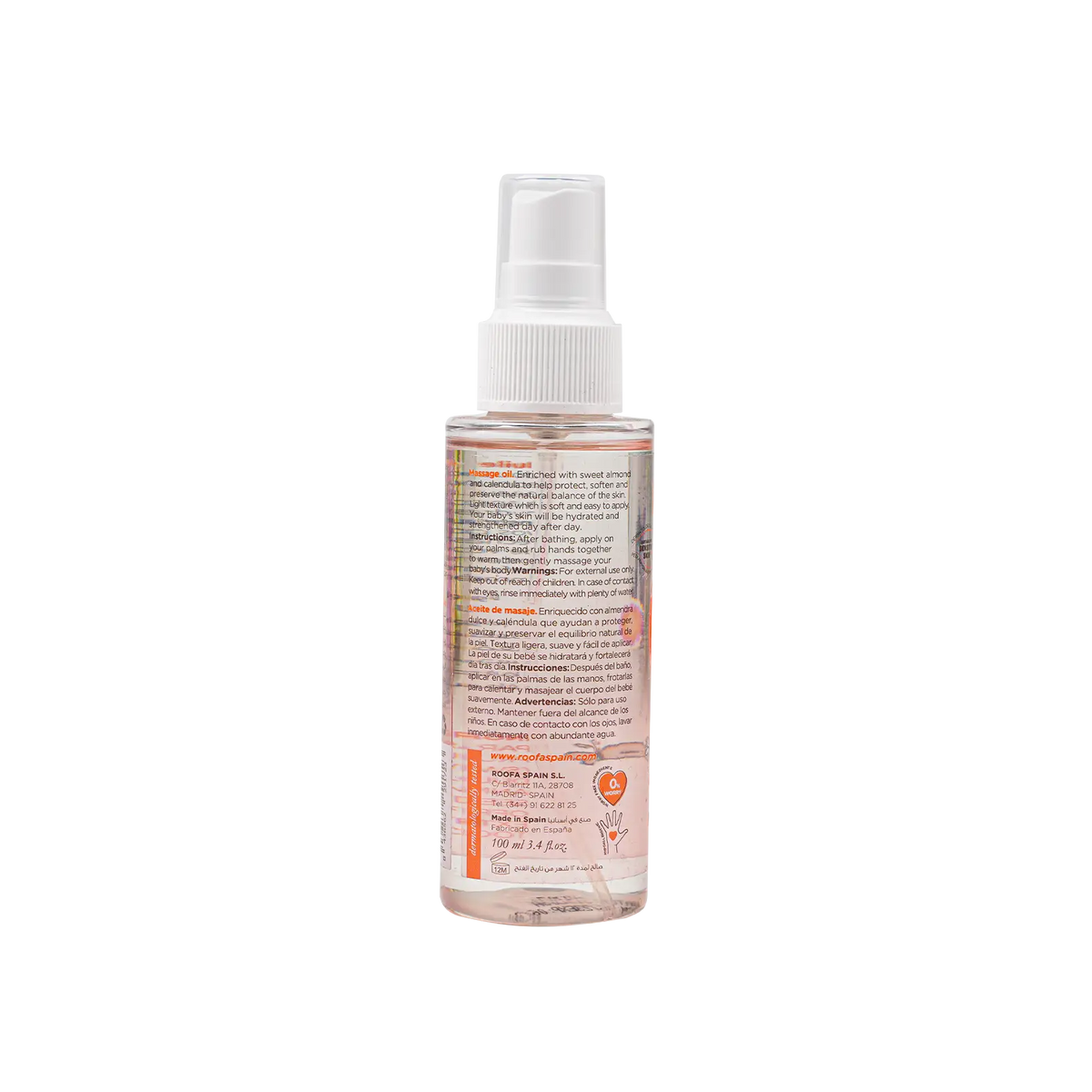 51067-Roofa Mom & Baby Massage Oil 100ml +1