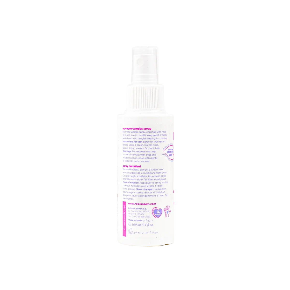 51068-Roofa Cool Kids No More Tangles Spray 100mL +1