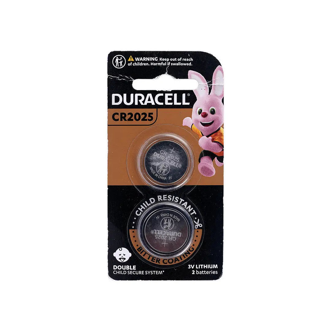 Duracell Lithium Coin Battery 2pcs-CR2025