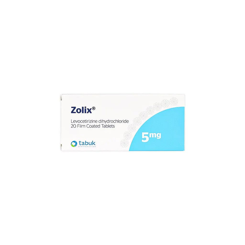 Zolix 5mg 20 Tablets