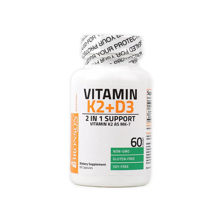 51085-Bronson Vitamin k2+d3 60 Capsules +1