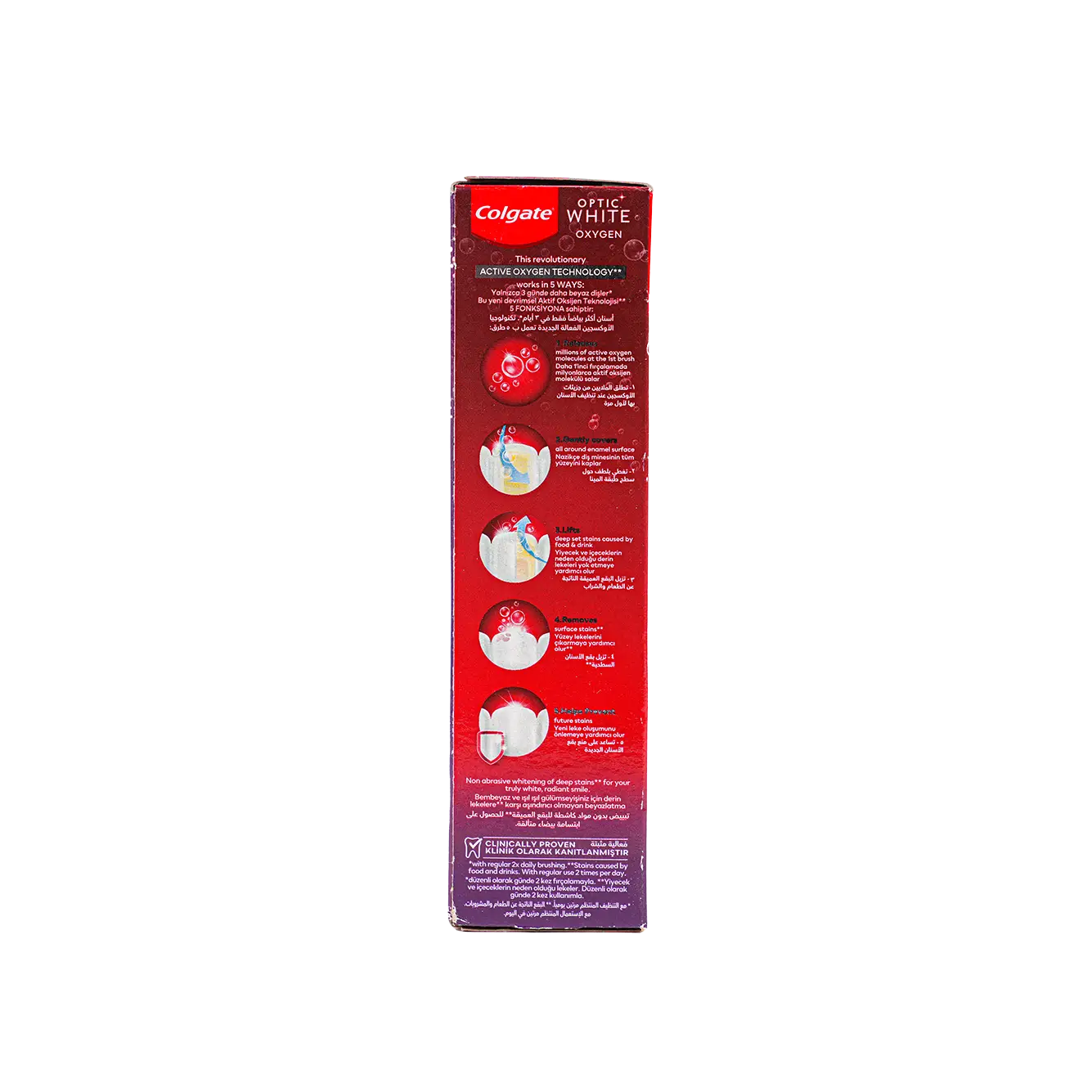 Colgate Optic White Oxygen Toothpaste 50ml