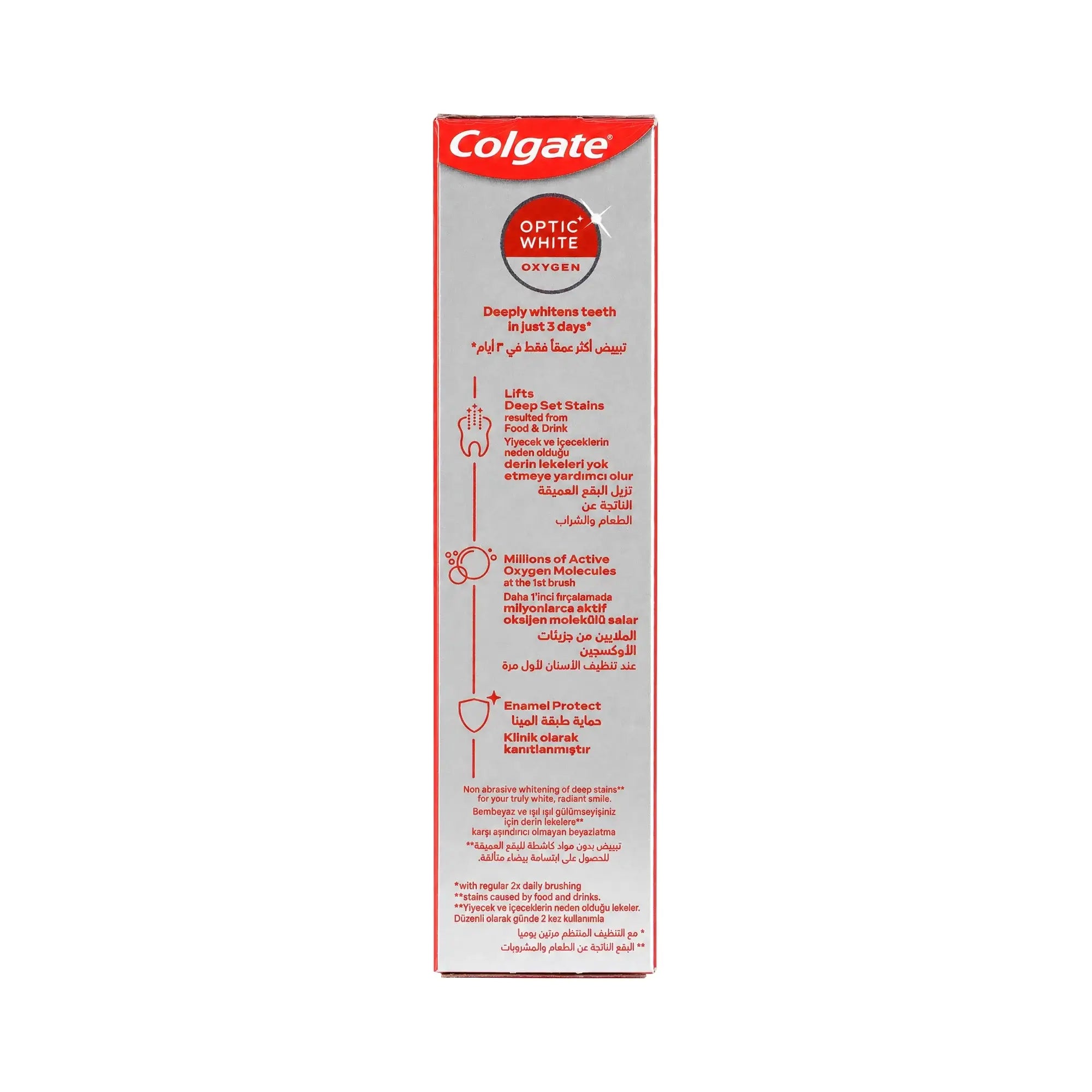 51086-Colgate Optic White Oxygen Toothpaste 50ml +2