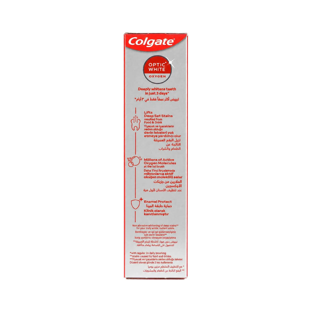 51086-Colgate Optic White Oxygen Toothpaste 50ml +2