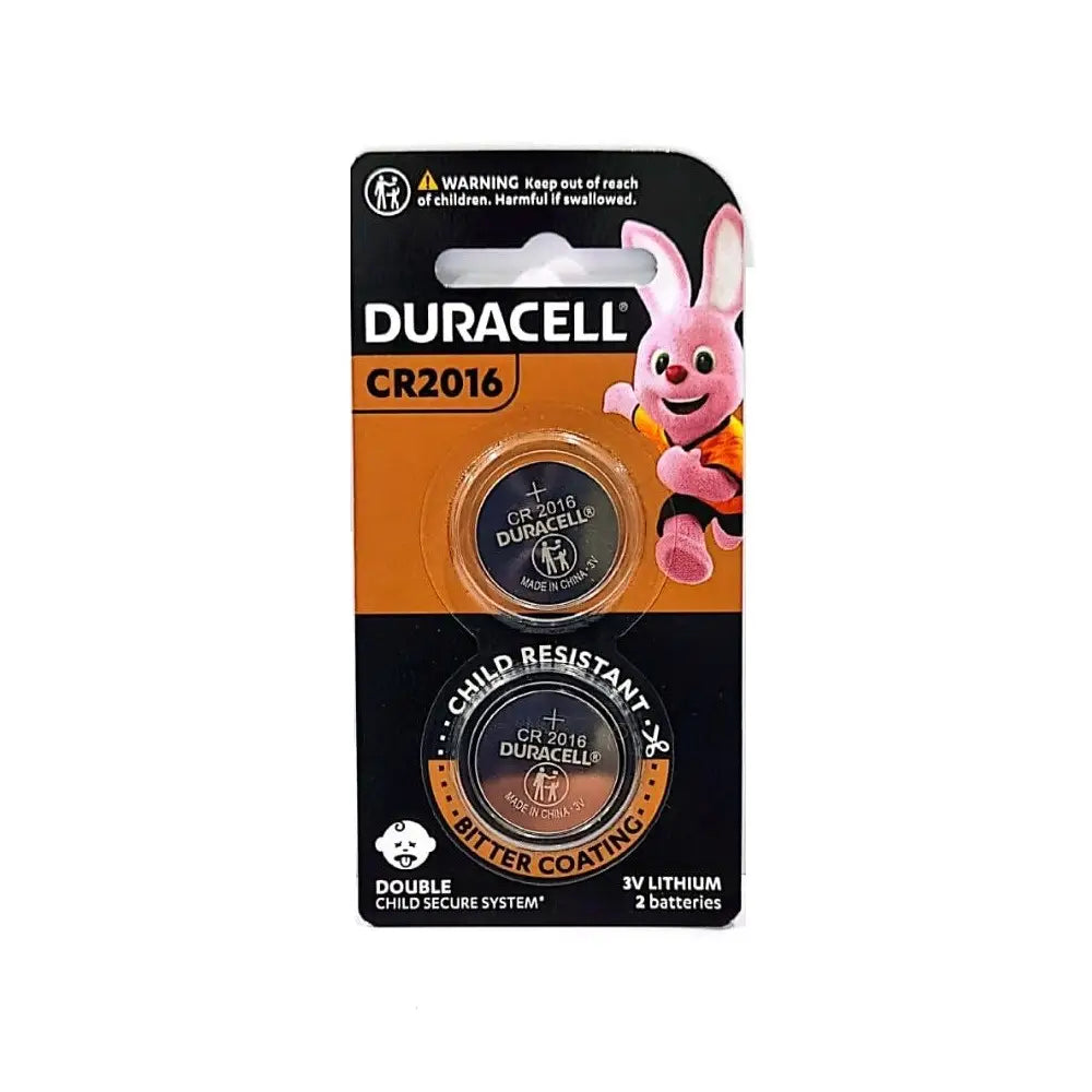 Duracell Lithium Coin Battery 2pcs-CR2016