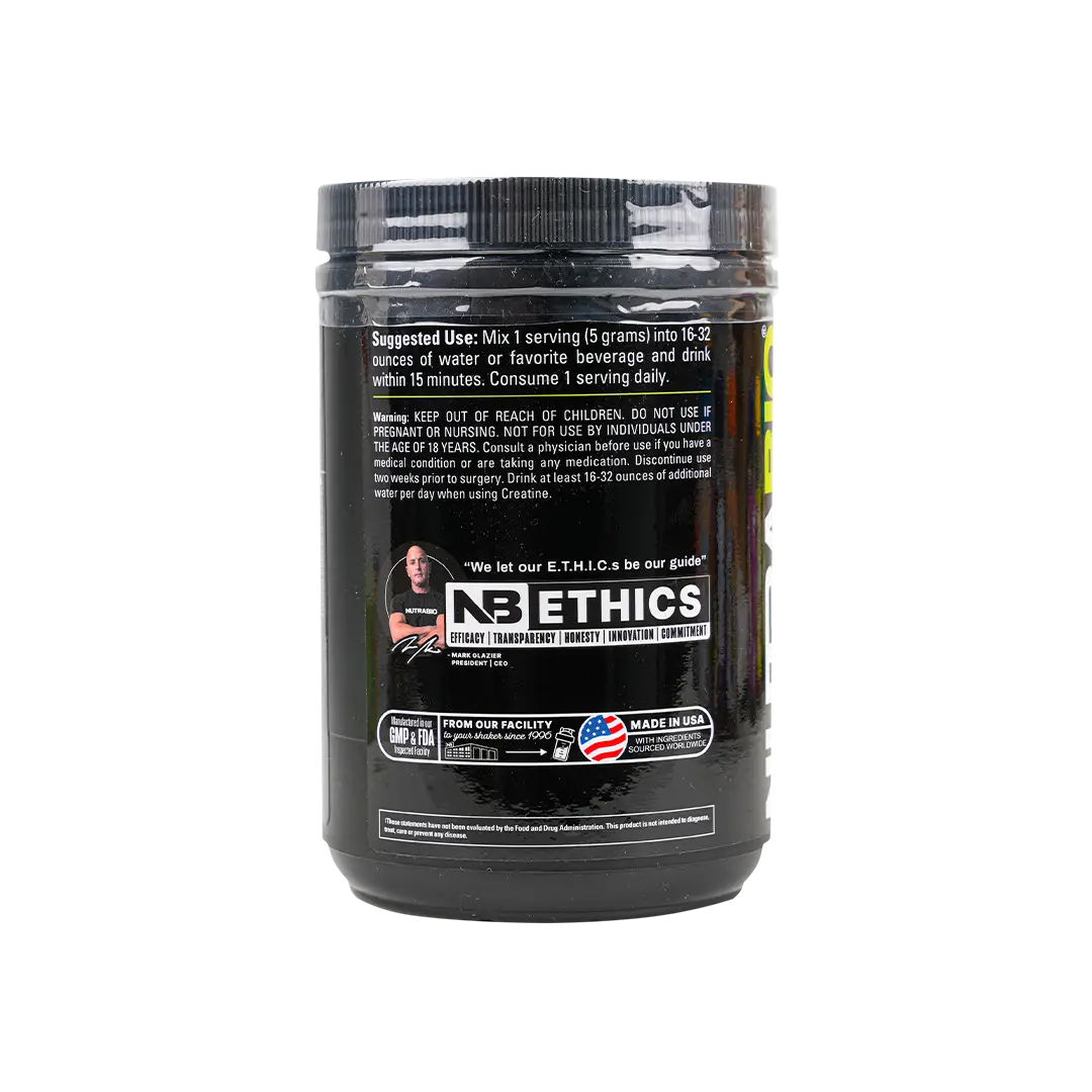 Nutrabio Creatine Monohydrate Powder 500G