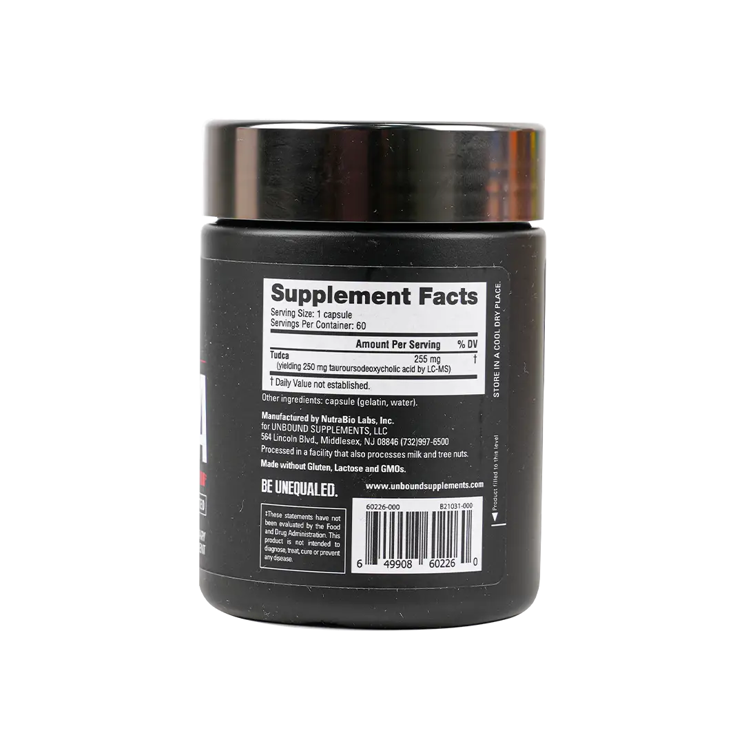 Nutrabio Unbound Tudca 60 Capsules