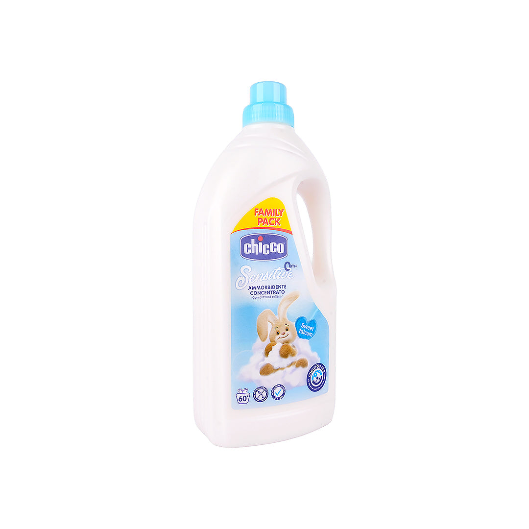 Chicco Sensitive Softener Sweet Talcum 1.5LT (0M+) +2