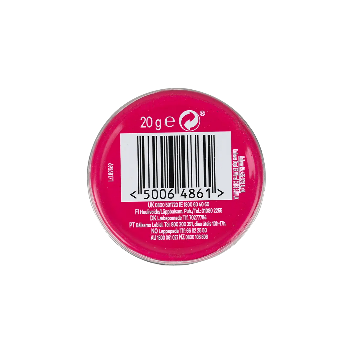 51126-Vaseline Lip Therapy 20g - Rosy Lips +1