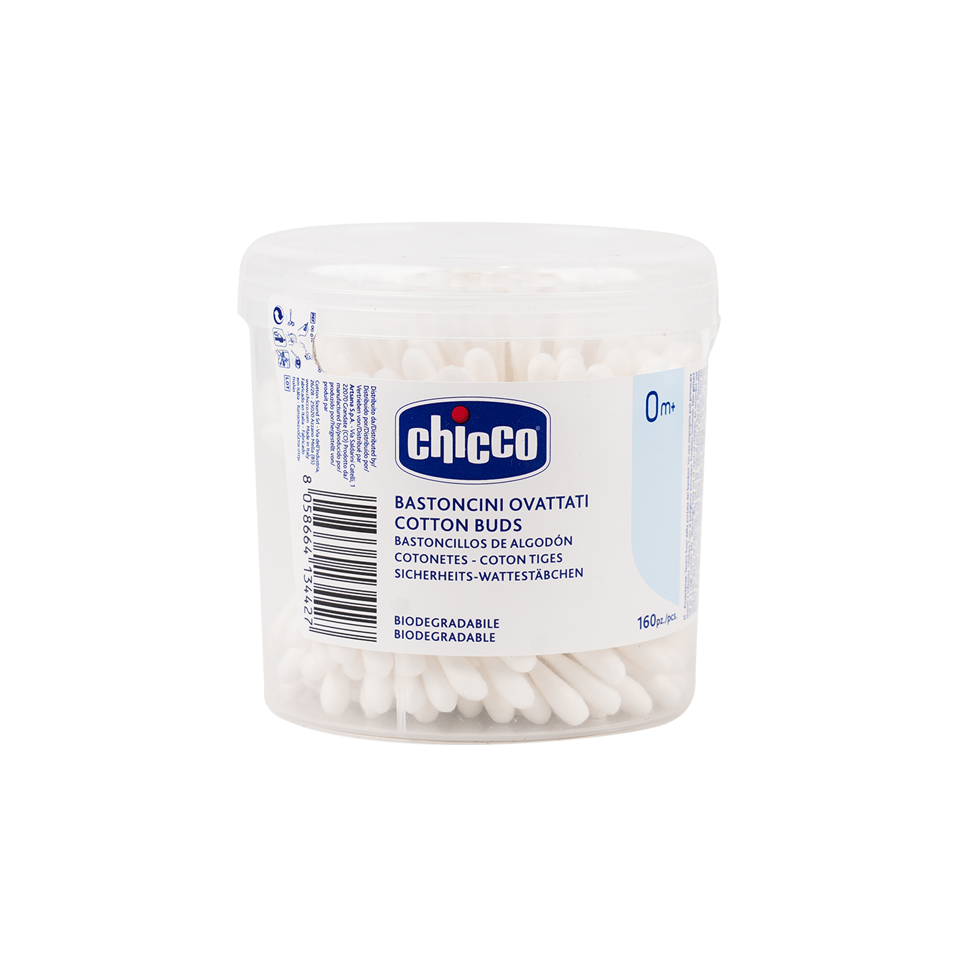 Chicco Cotton Buds (0M+) 160Pcs-4427