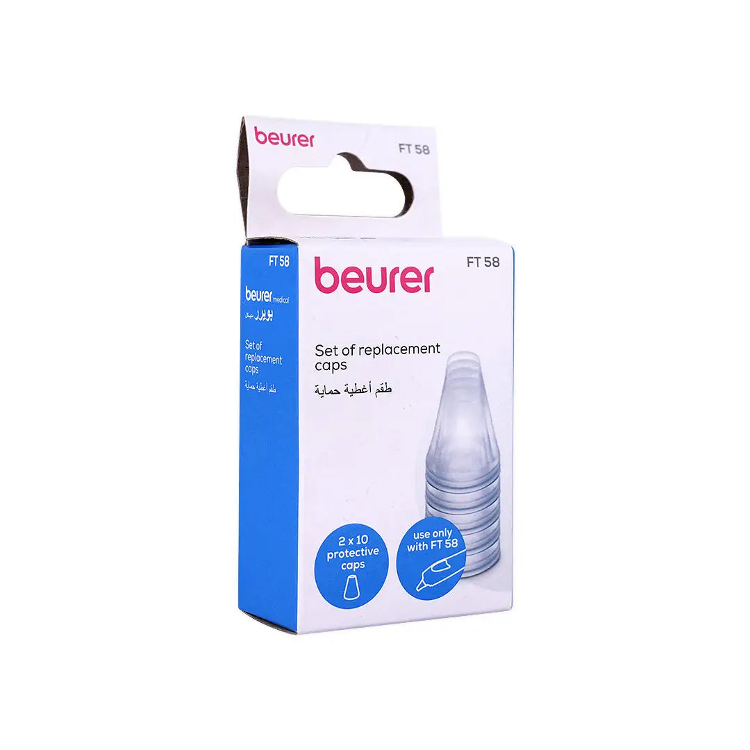 بيورير غطاء ترمومتر الأذن - 20 قطعة FT58