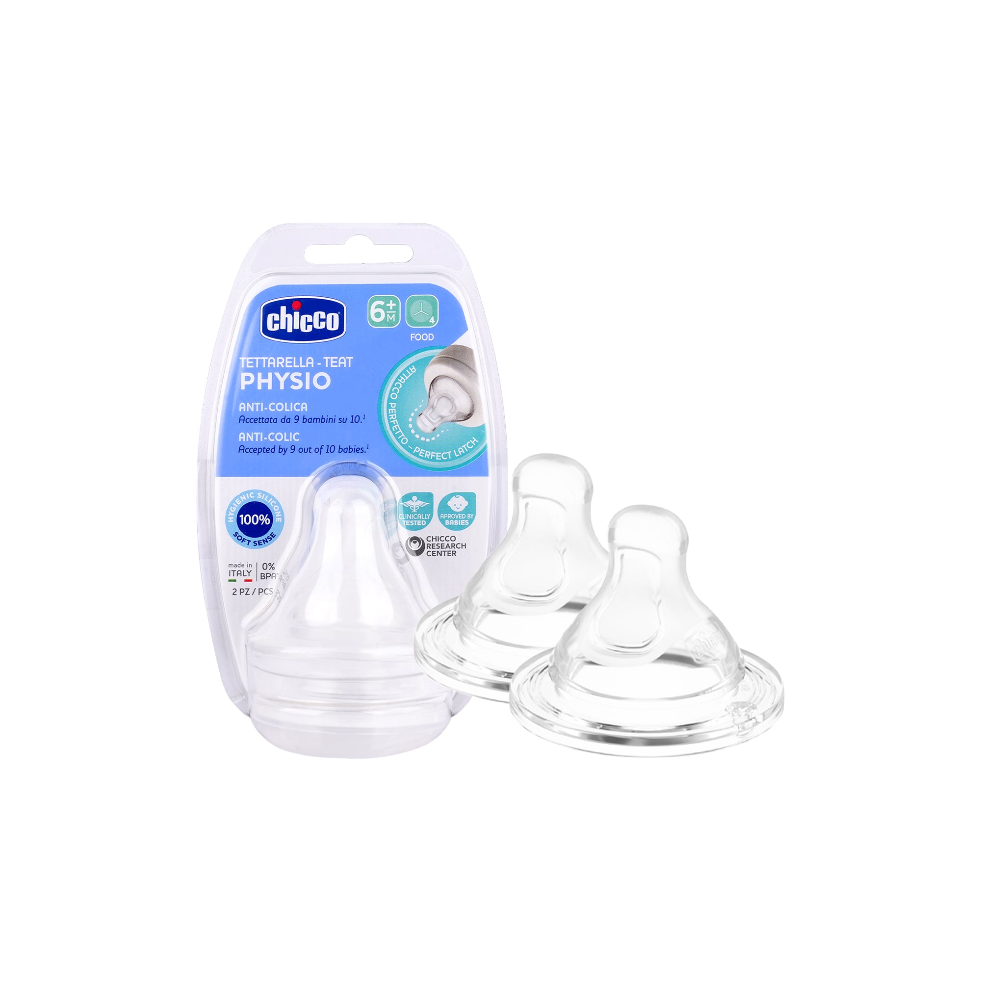 51159-Chicco Physio Anti-Colic Food 2pcs (6m+)