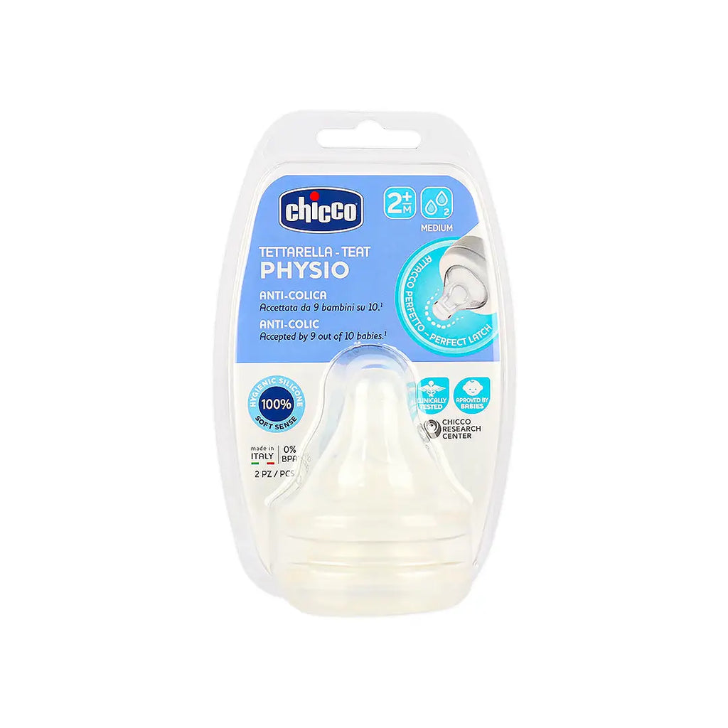 Chicco Physio Anti-Colic Medium 2pcs (2m+)-2202