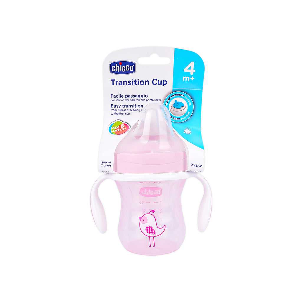 Chicco Transition Cup Girl (4m+) 200ml