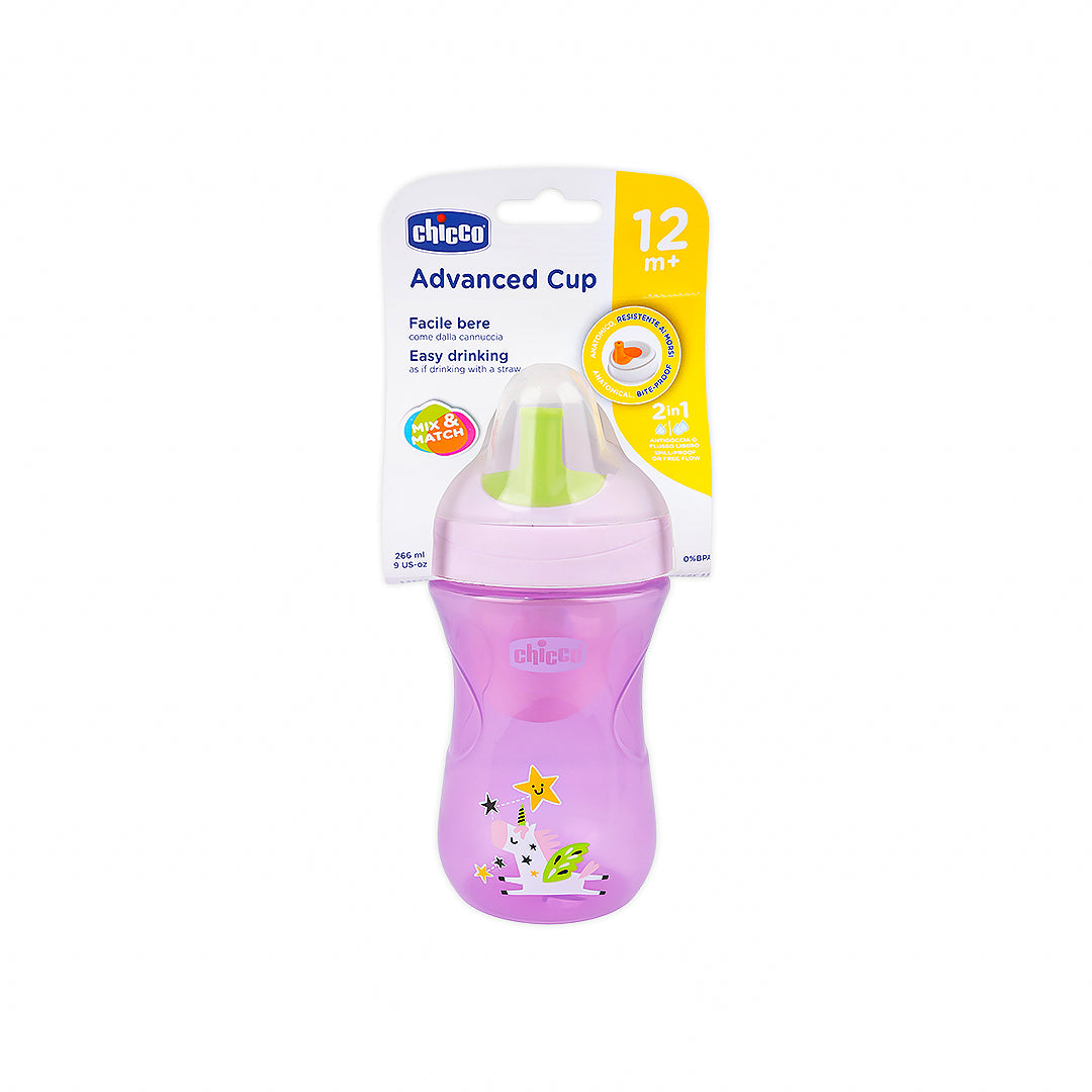 Chicco Advanced Cup Easy Drinking (12m+) 266ml Girl