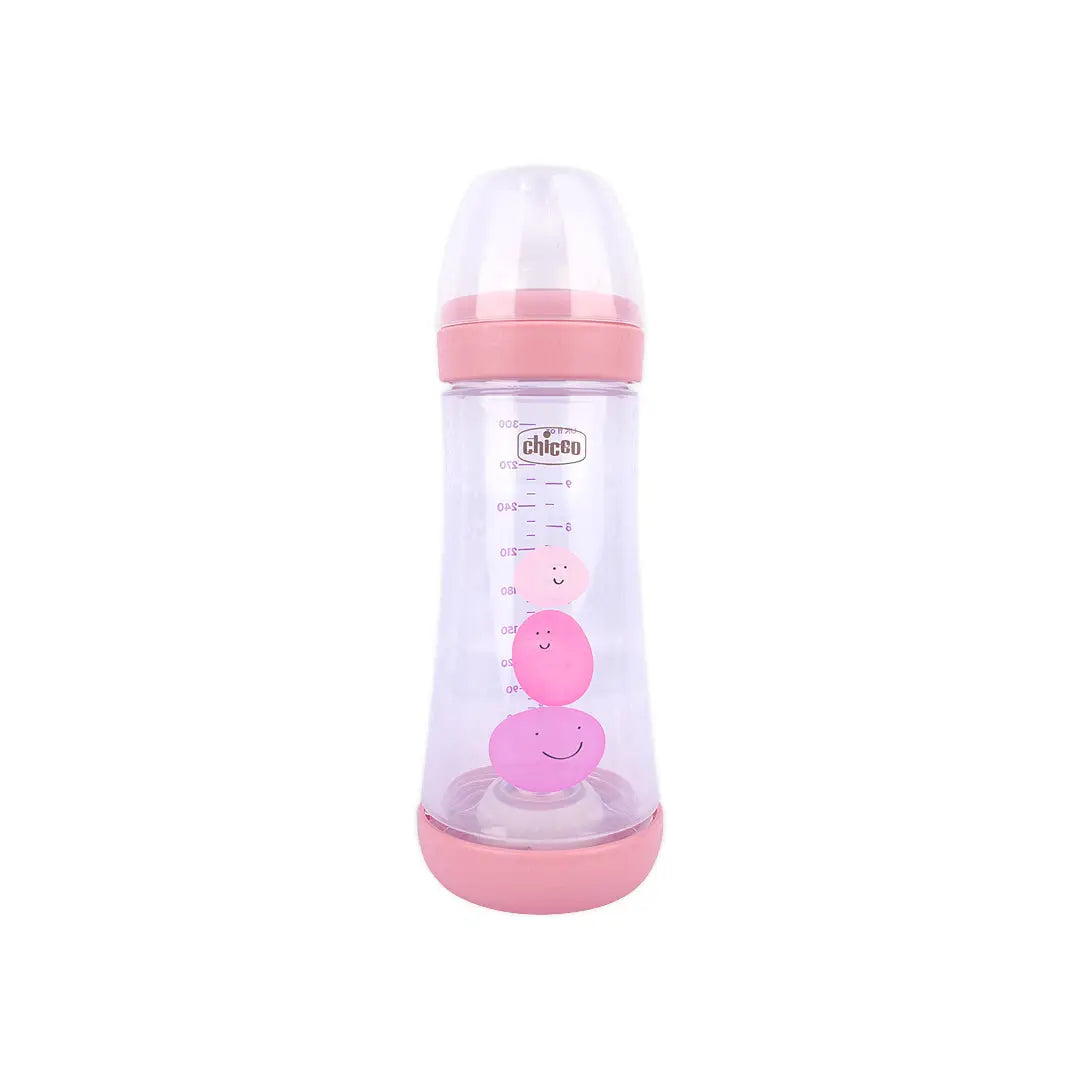Chicco Perfect 5 Fast Bottle Pink 300ml (4m+)