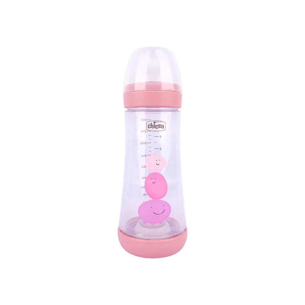 Chicco Perfect 5 Fast Bottle Pink 300ml (4m+)