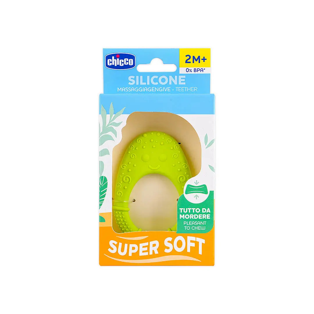 51189-Chicco Silicone Teether Super Soft (2m+)