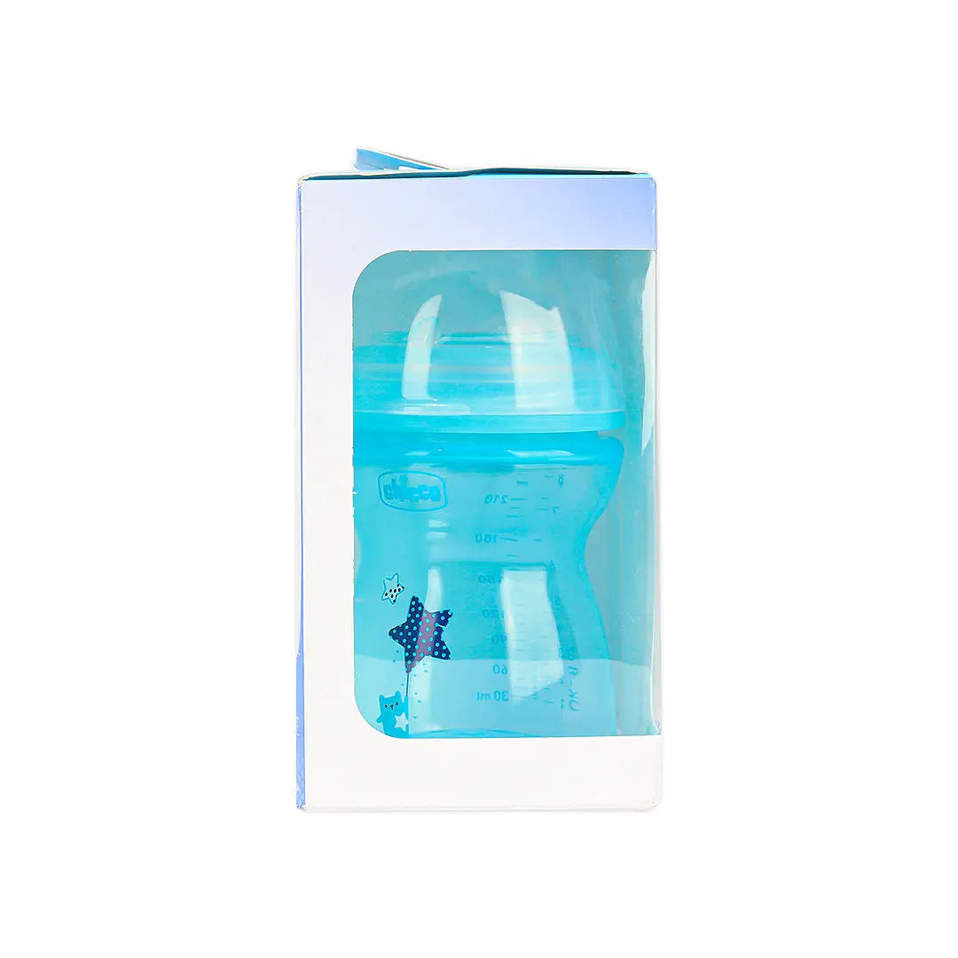 Chicco Natural Feeling Bottle Blue 250ml (2m+)-5019